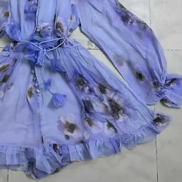 Zimmerman Ruffle Tiered Dress - Picture 4 of 4